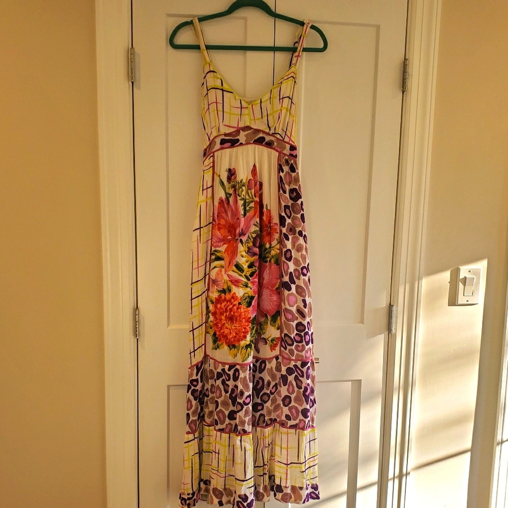 Pretty floral/cheerah print sundress